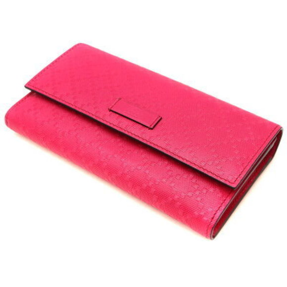 GUCCI Long Wallet Pink - Picture 1 of 6